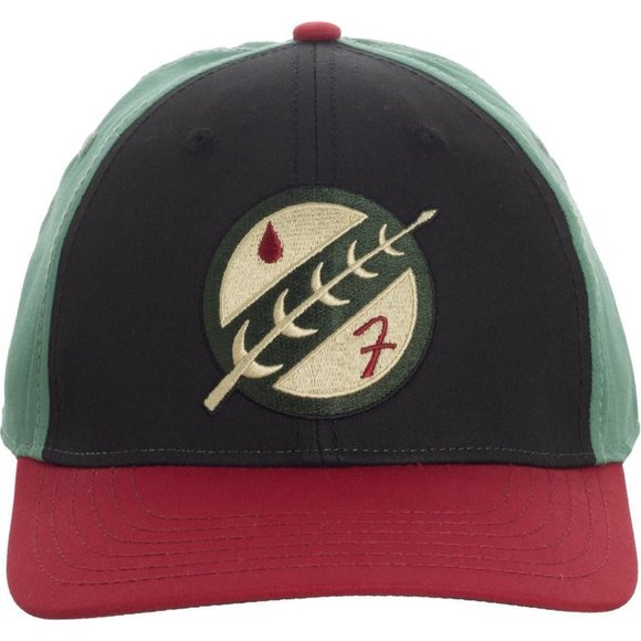 Star Wars: Boba Fett Logo - Curved Bill Flex Fit Hat - Picture 2 of 5